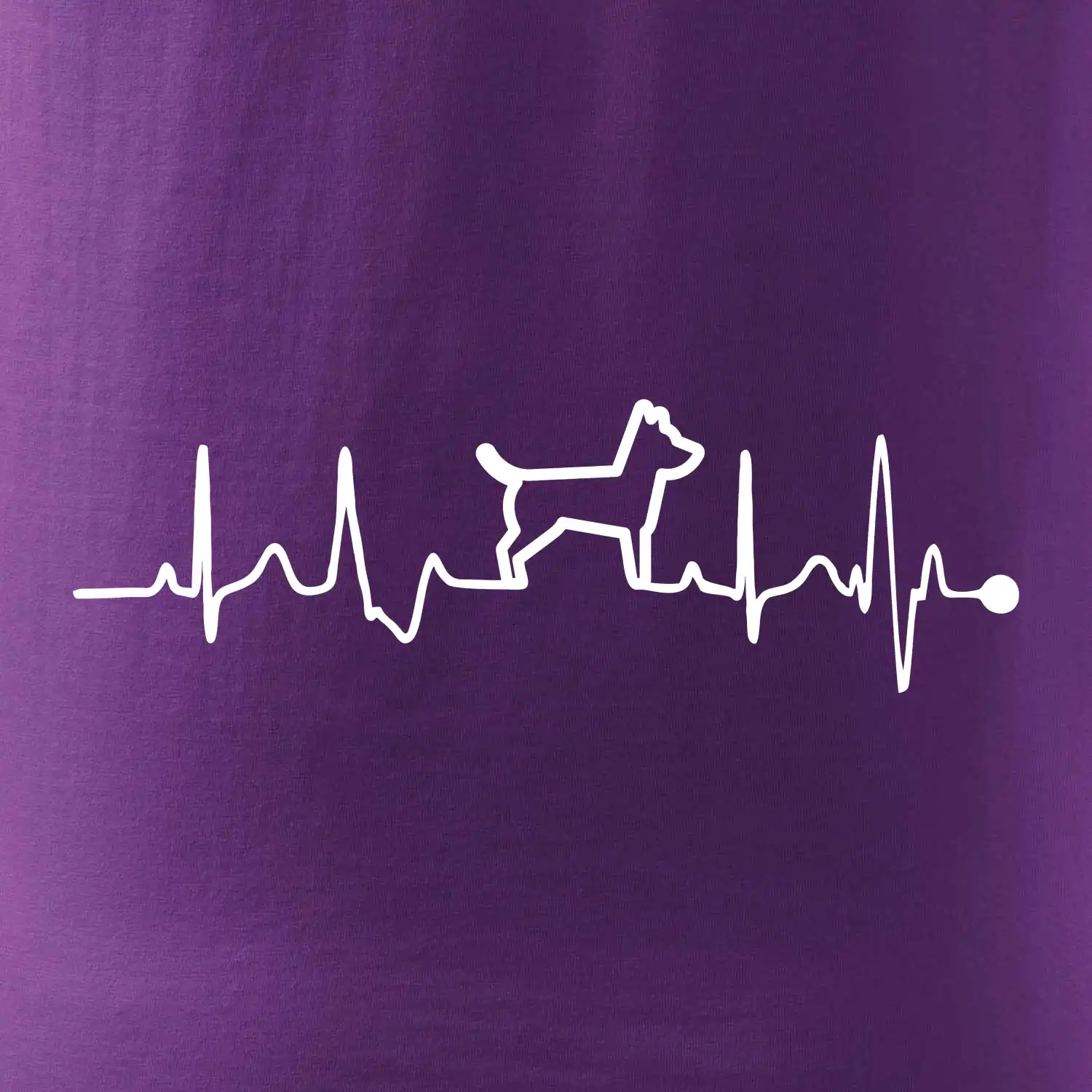 Ekg psí obrys