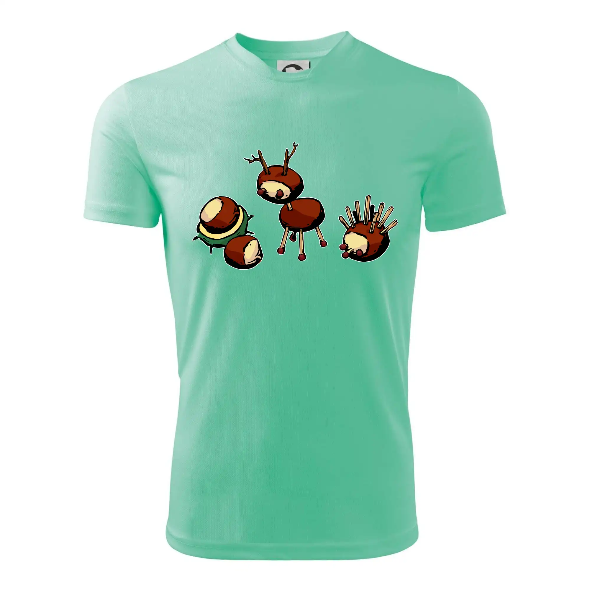 Kaštanová zvířátka - v řadě