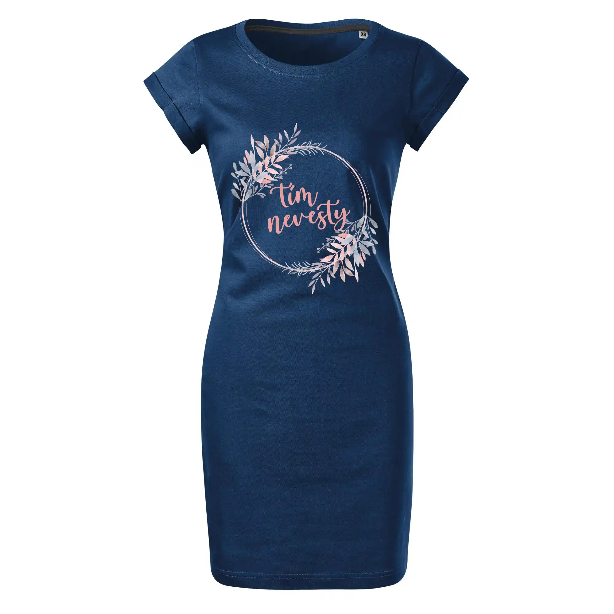 Tím nevesty kvetinový kruh ružový SK