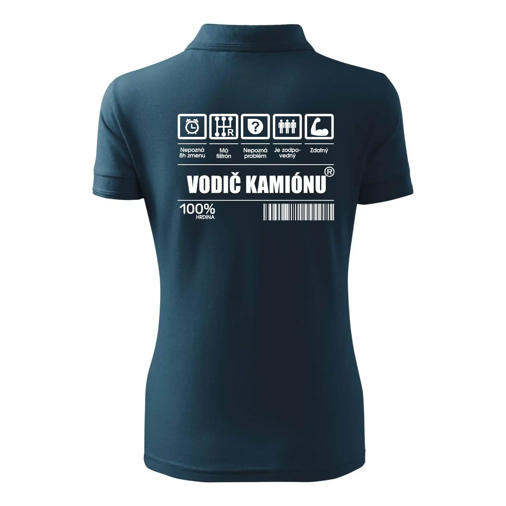 Čiarový kód - Vodič kamionu