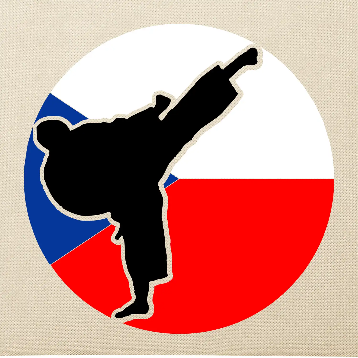 Karate CZ vlajka