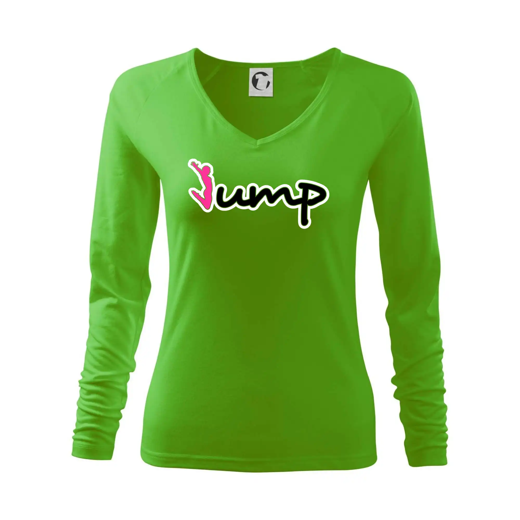 Jump - nápis a panáček