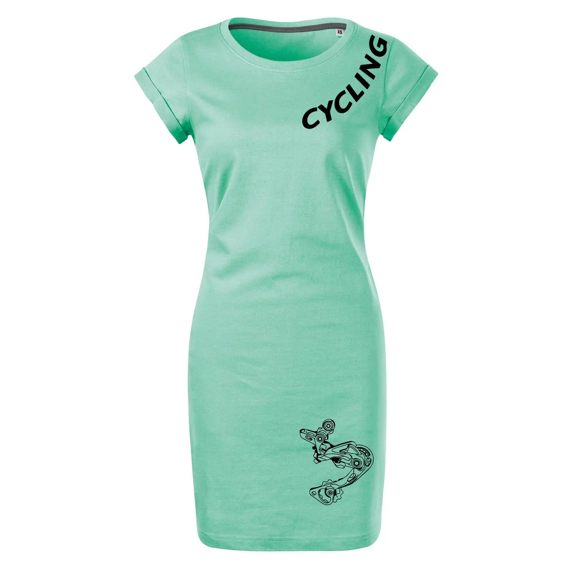 Cycling nápis šikmo