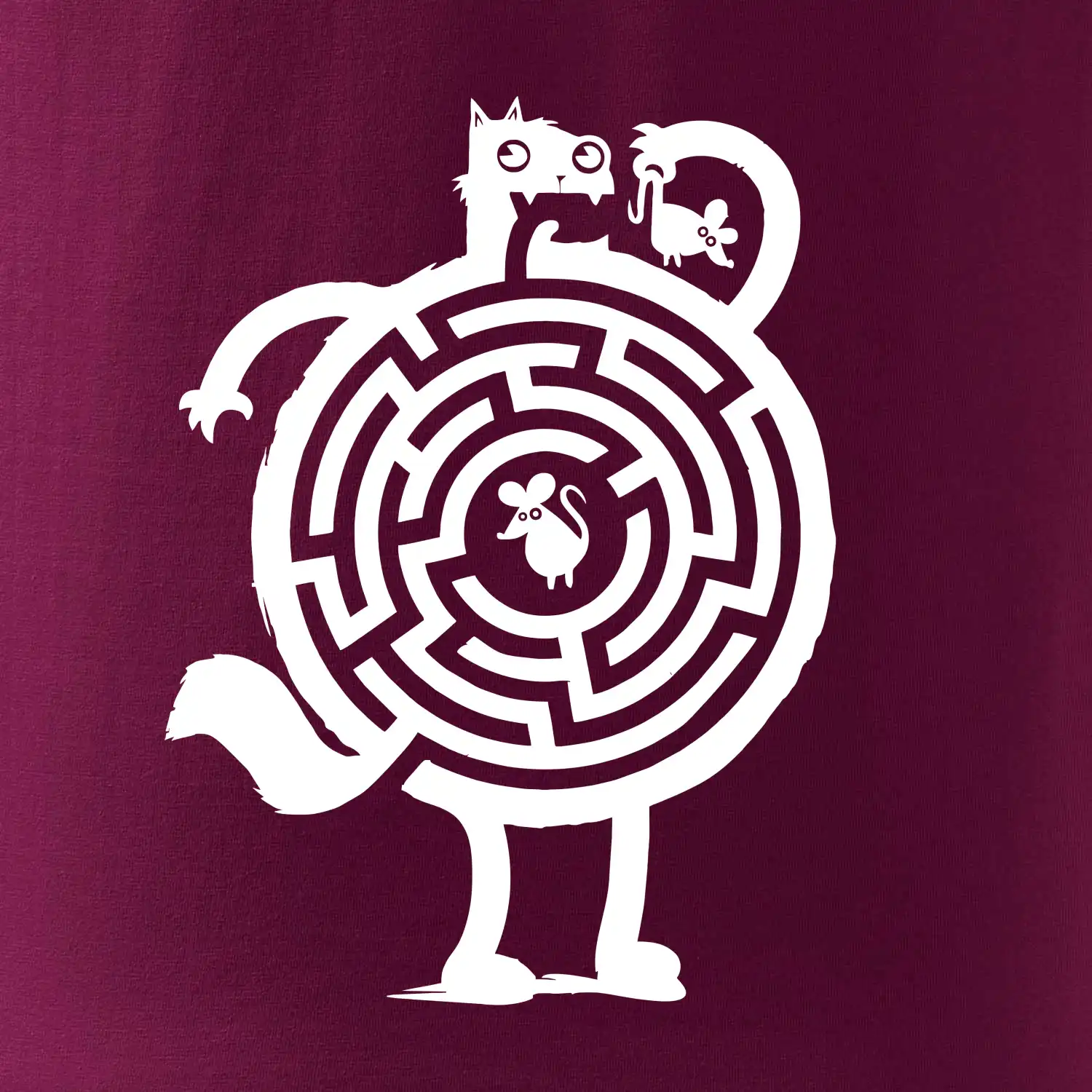 Kočka a myš bludiště