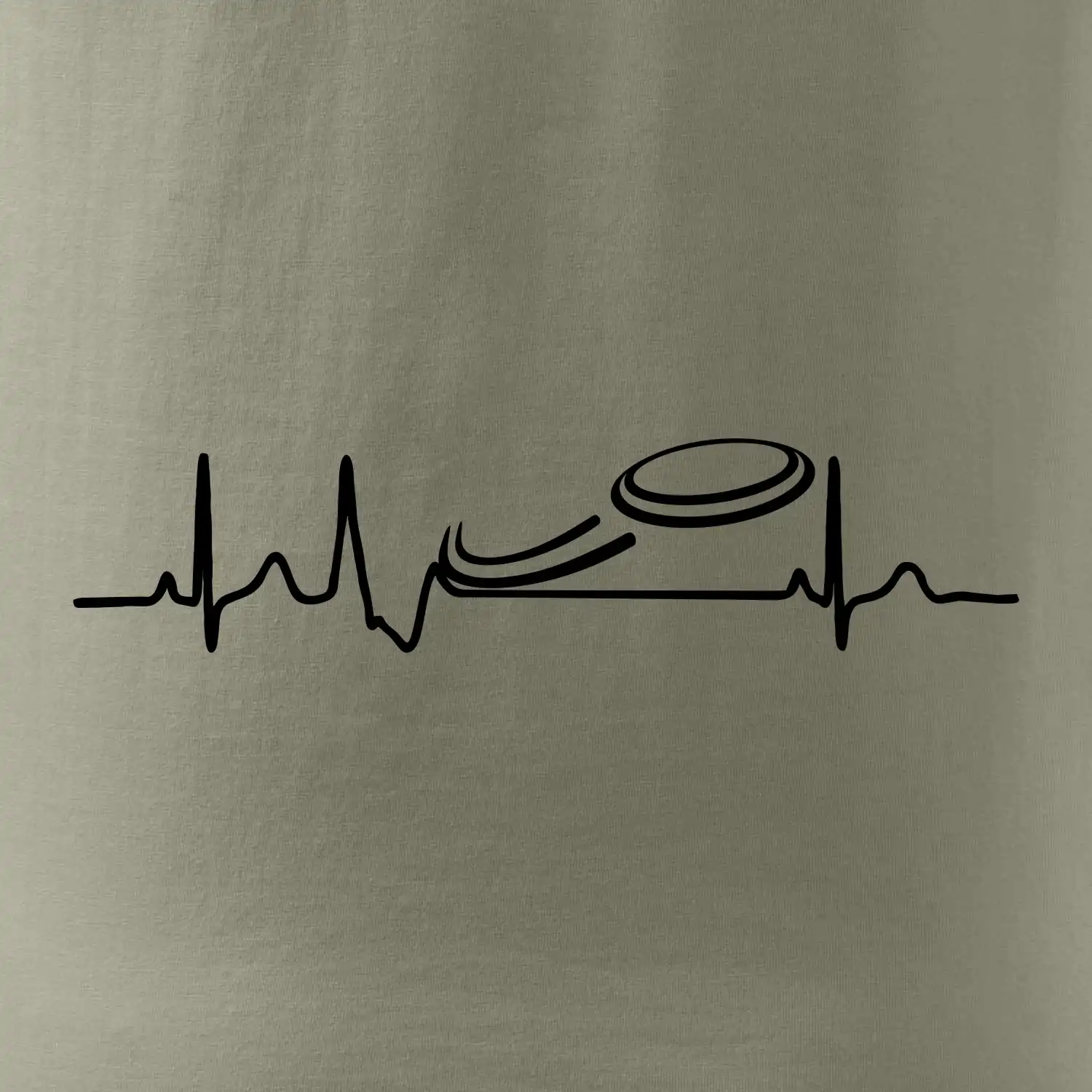 EKG frisbee discgolf talíř