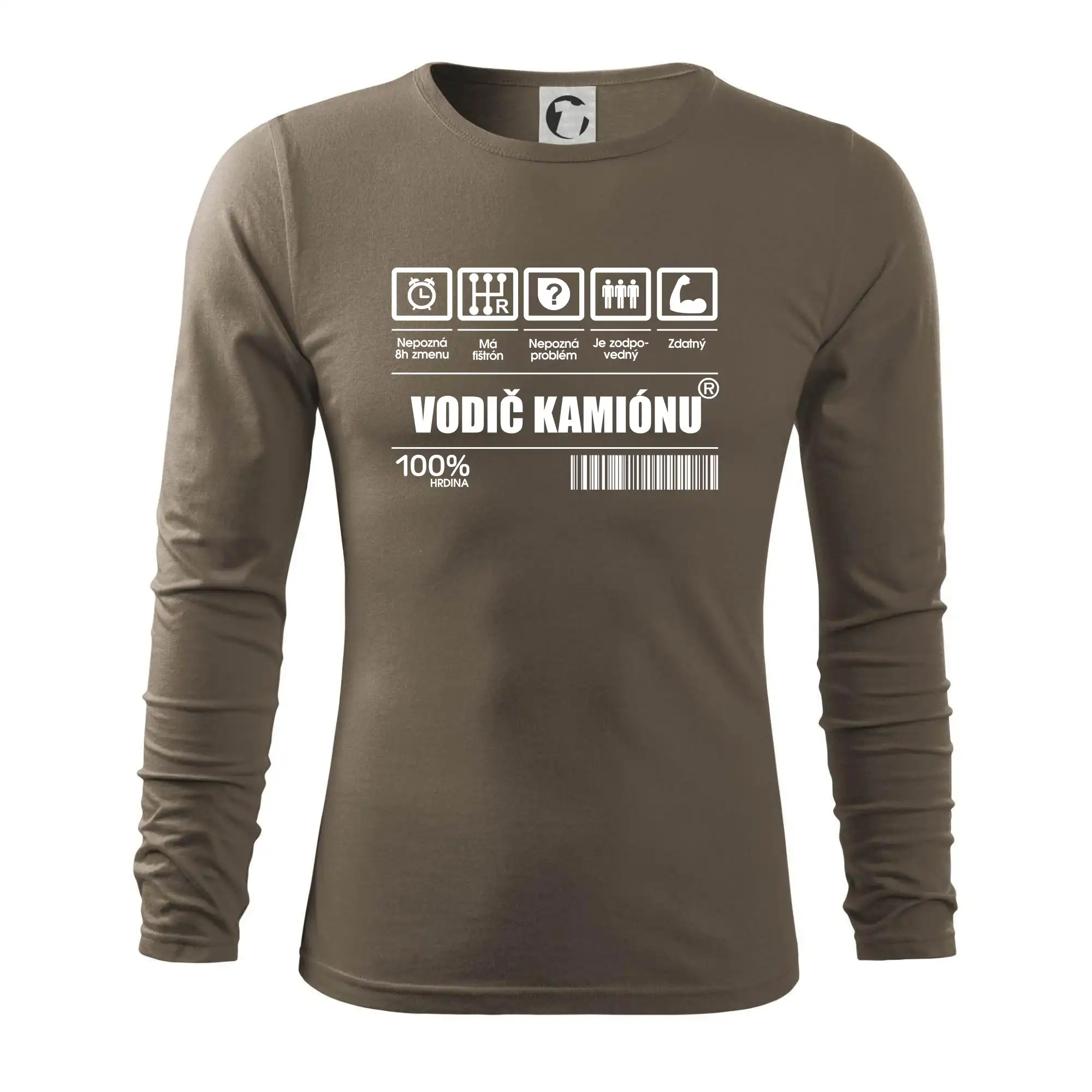 Čiarový kód - Vodič kamionu