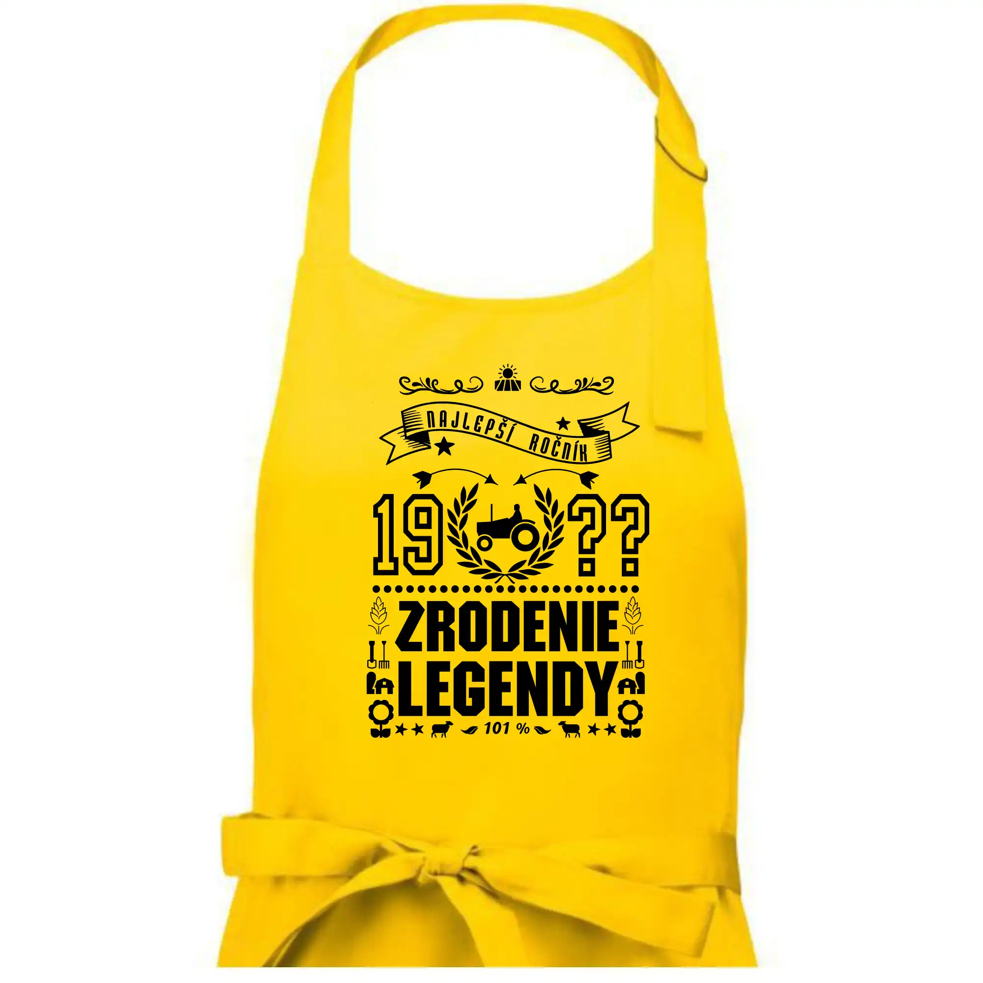 Trička Zrodenie legendy - Zrodenie legendy  pre traktoristu - Dámska zástera na varenie