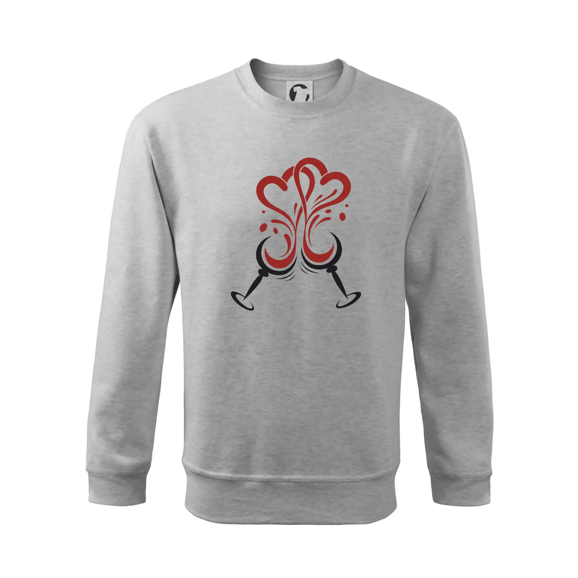 Víno je láska kulaté skleničky