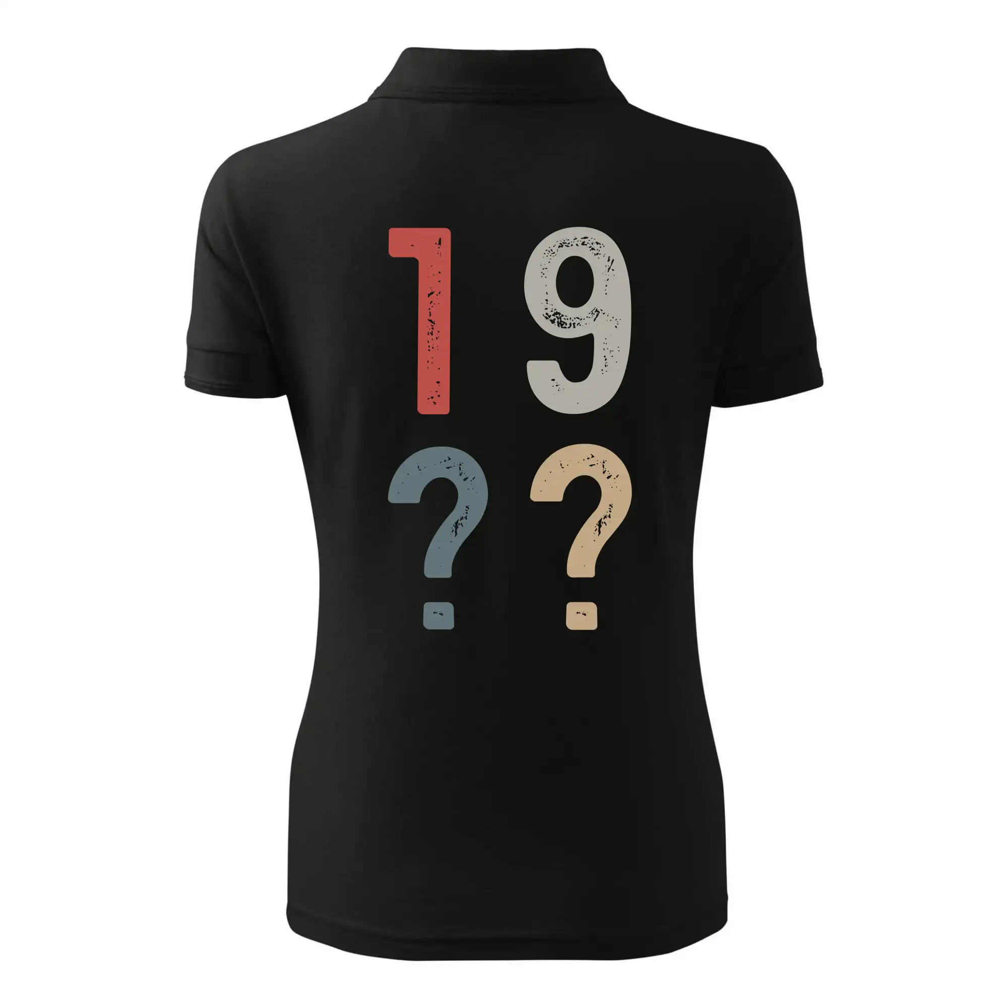 Vintage číslice - vlastní rok