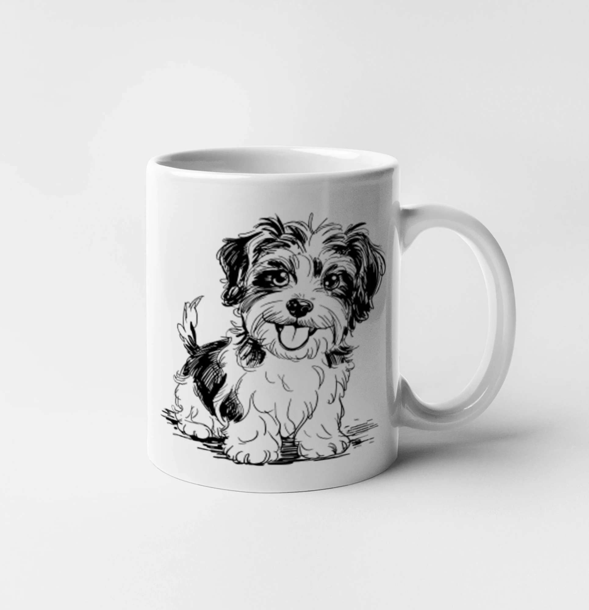 Havanský psík skica