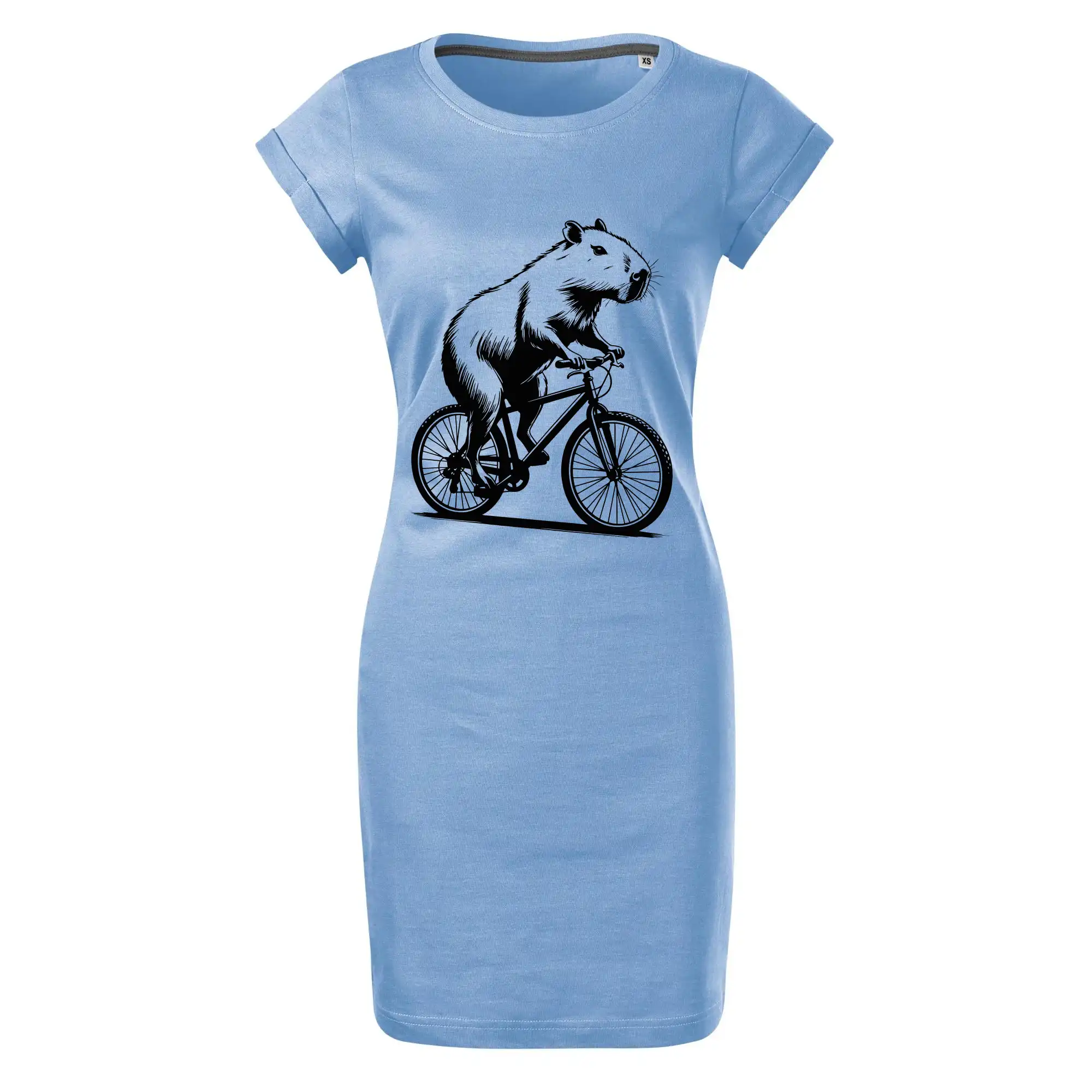 Kapybara na kole černá