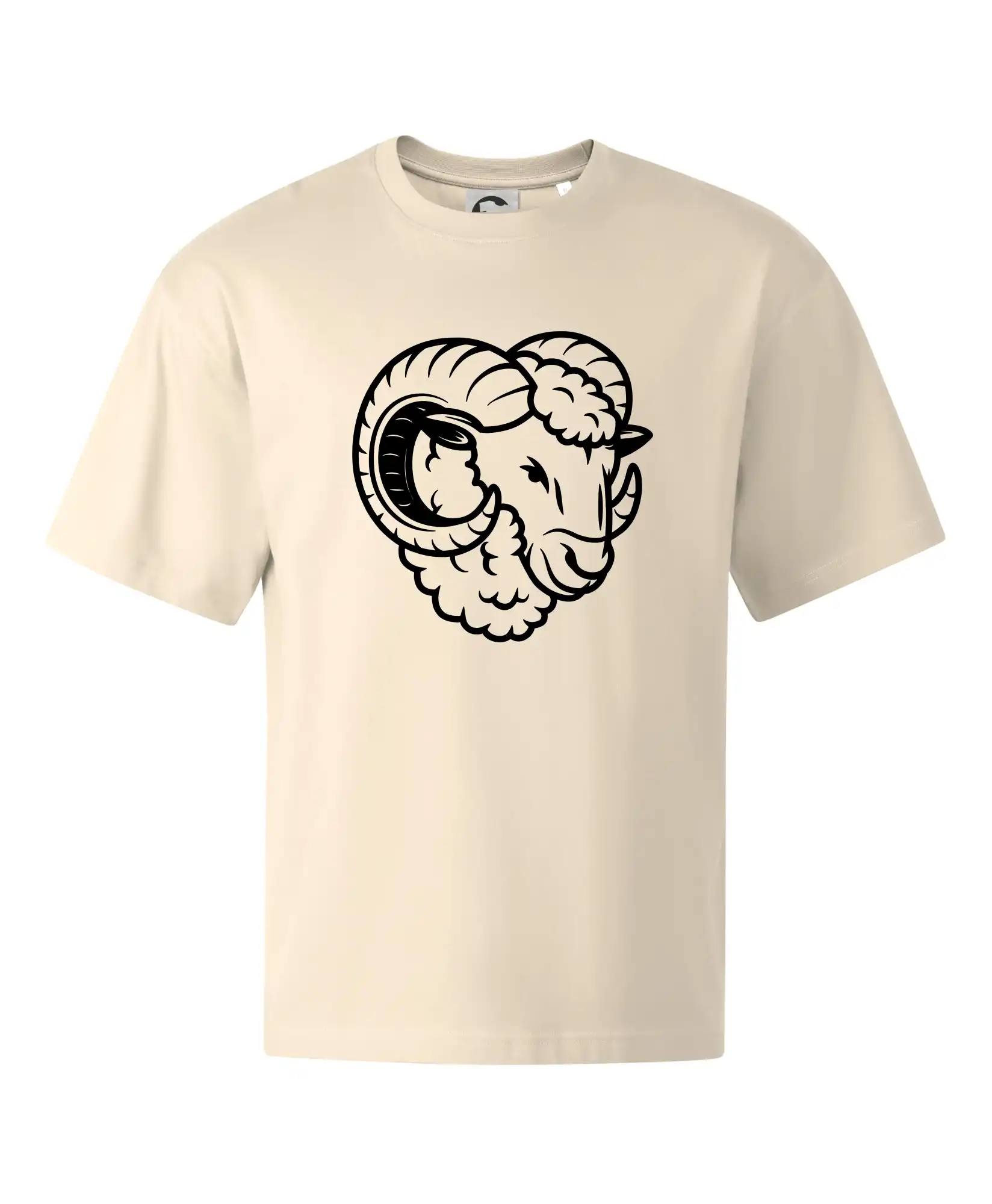 Černá Hlava berana obrys