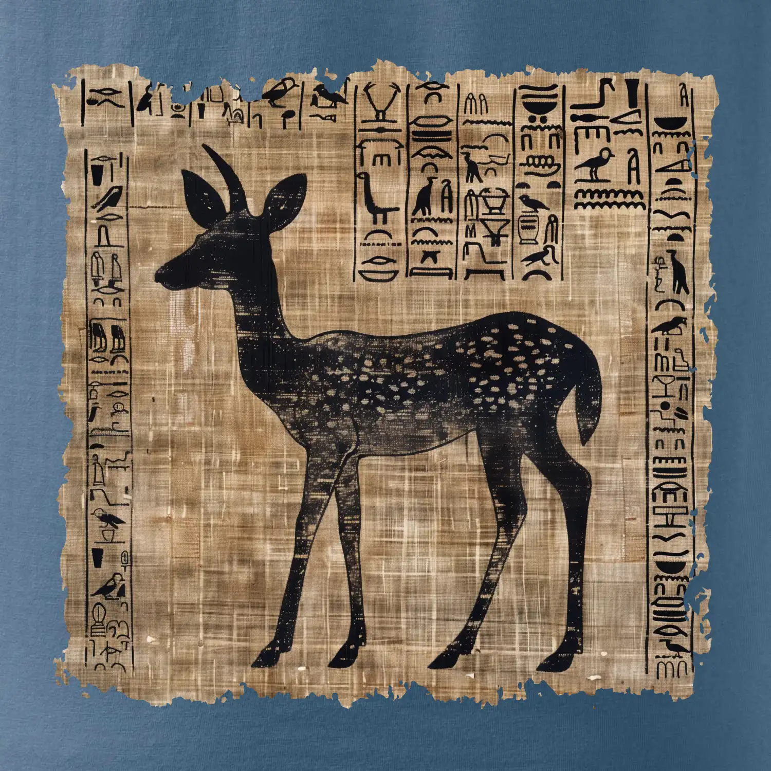 Egyptské hieroglyfy srnka