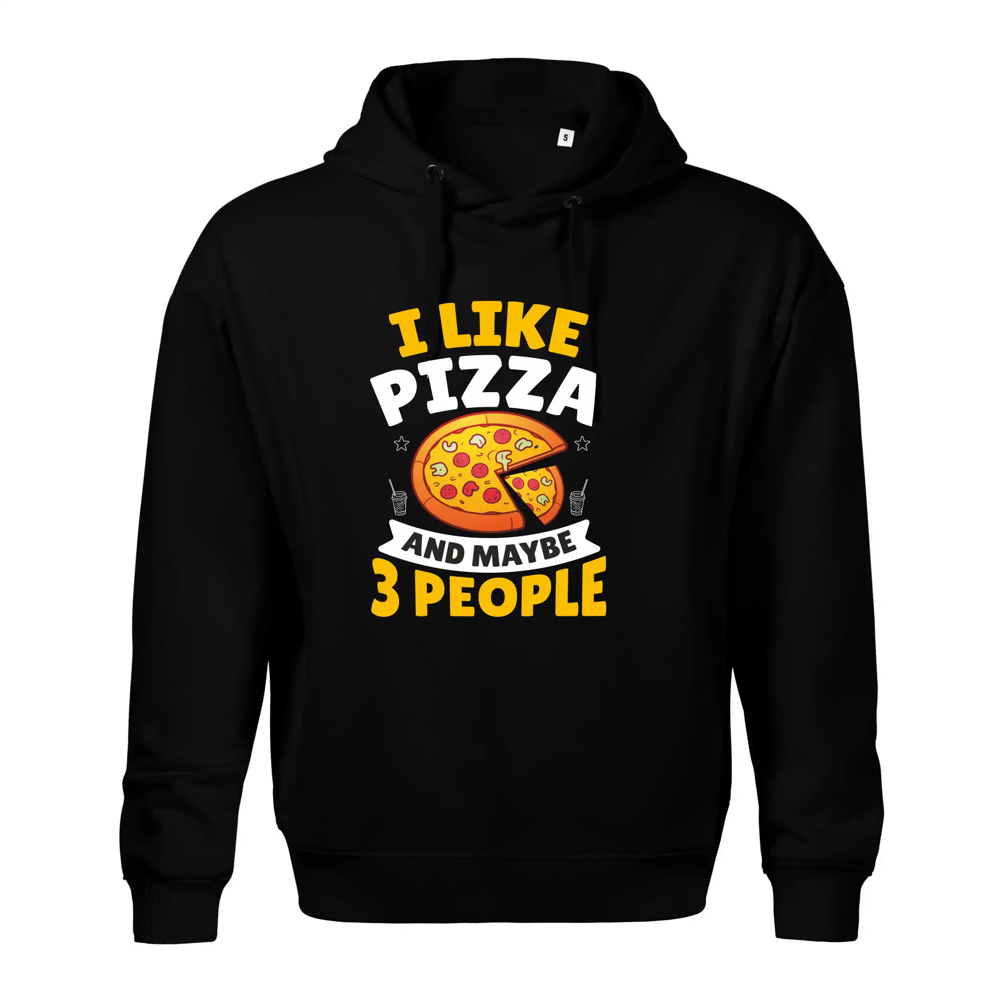 I like pizza and maybe 3 people
