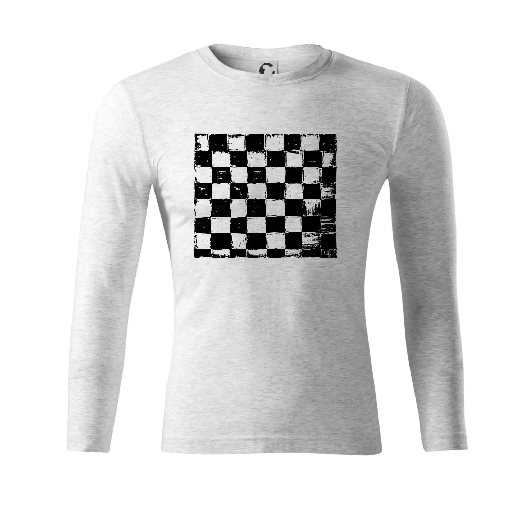 Šachovnice černá kreslená