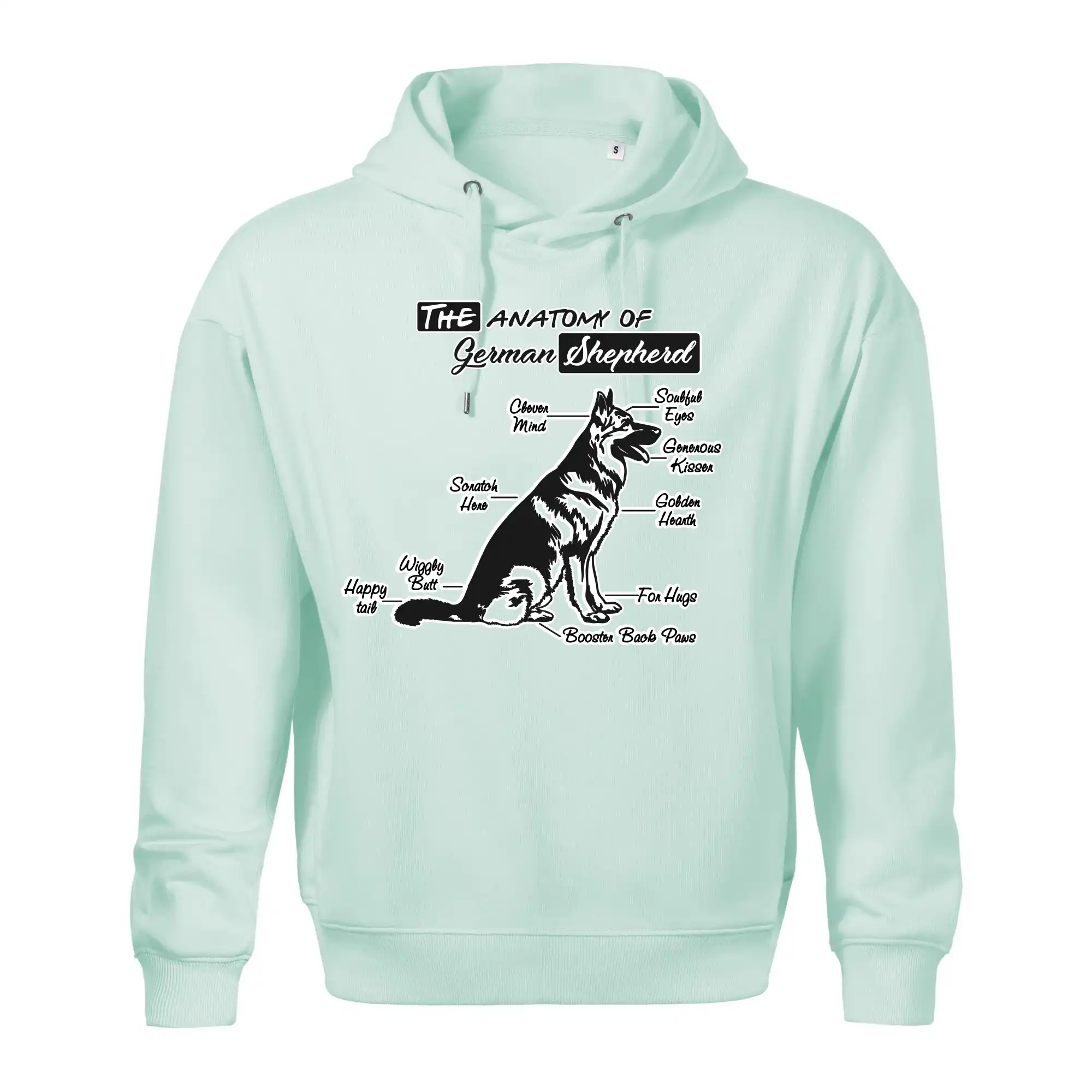 Německý ovčák - Anatomie