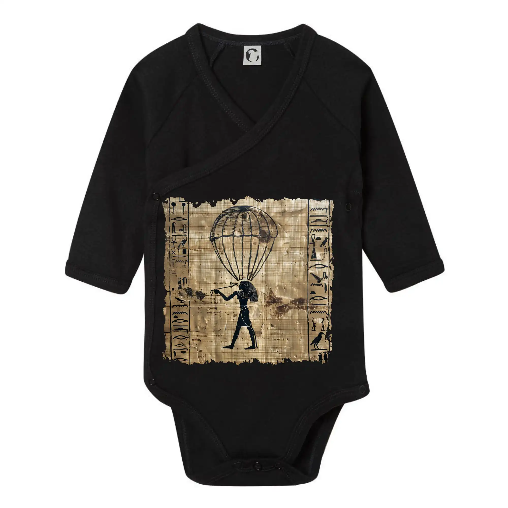 Egyptské hieroglyfy parašutista